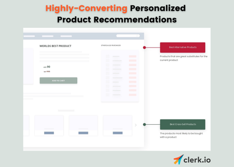 product page recs