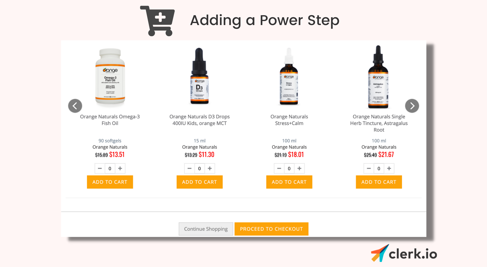 Clerk power step