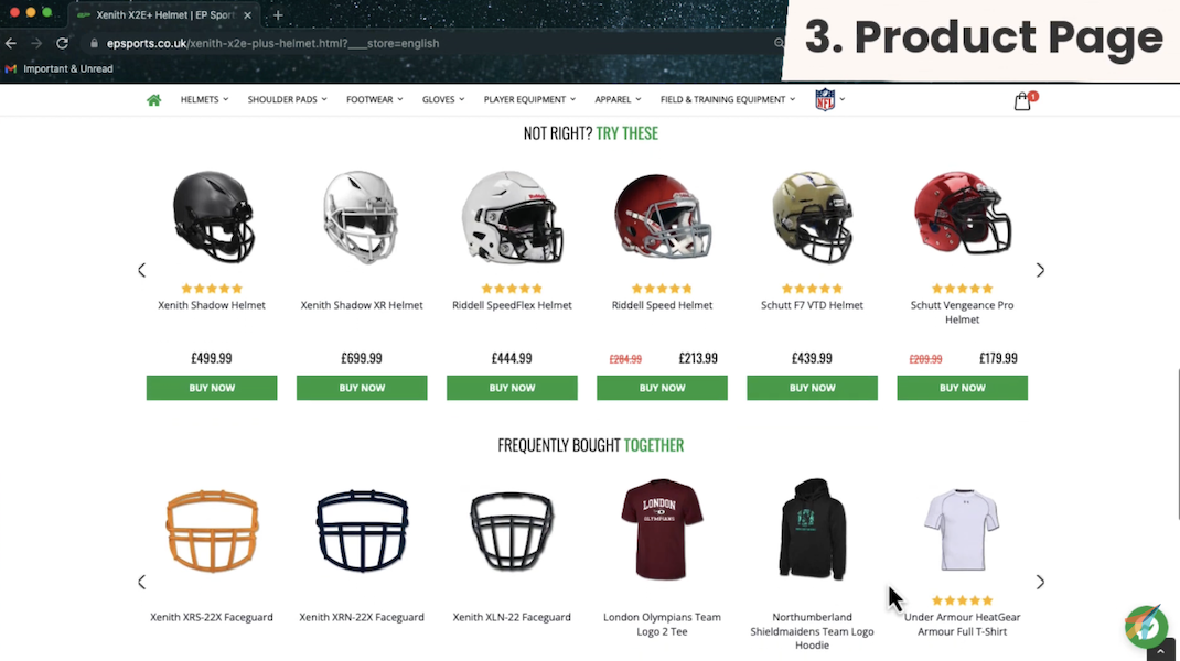 optimize your recommendations with these key pages product page